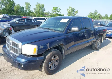 2006 Dodge Dakota Slt from USA, damaged, VIN 1D7HW48J86S526451